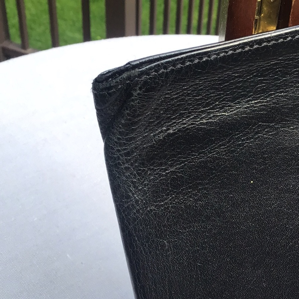 Coach Black Leather Mens Wallet